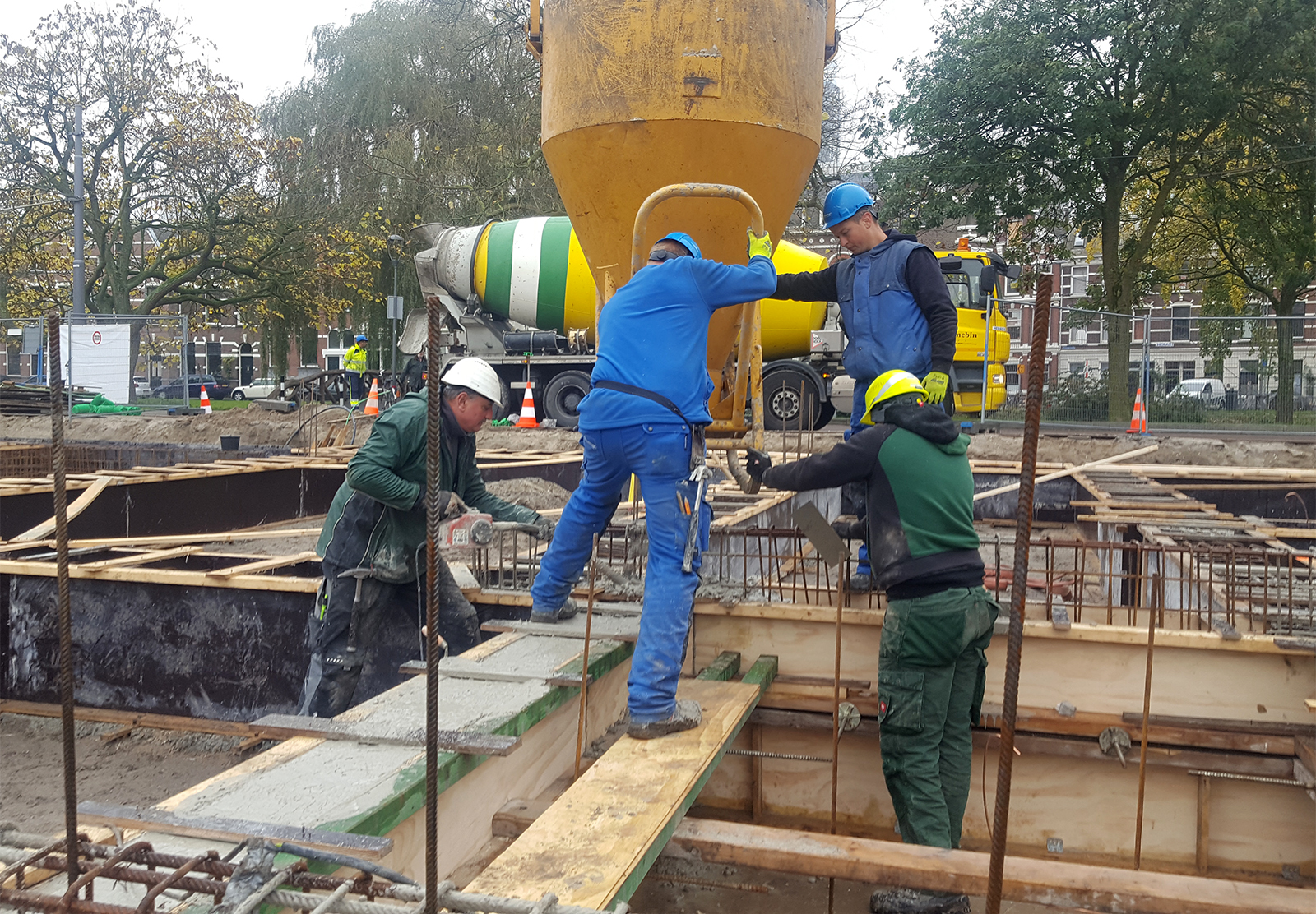 betonstorten